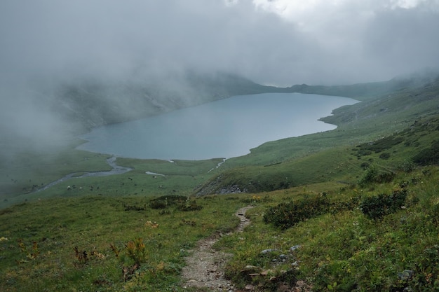 Bergmeer Kyafar toeristenoord Arkhyz