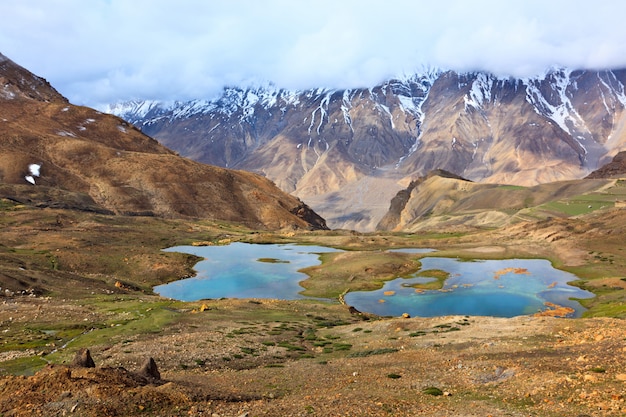 Bergmeren in de Himalaya