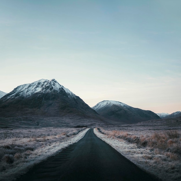 Bergpas bij Glen Coe in Schotland