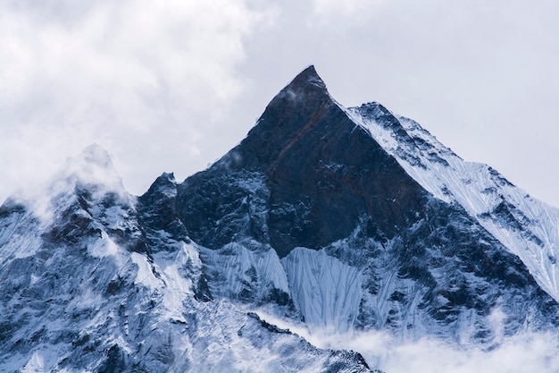 Bergtop in Nepal