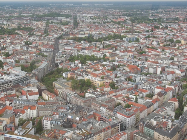 Berlin aerial view