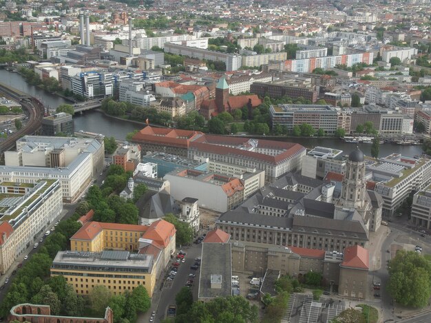 Berlin aerial view