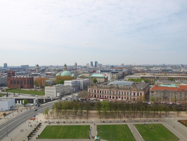 Berlin aerial view