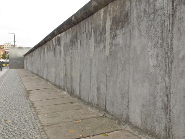 Berlin Wall ruins