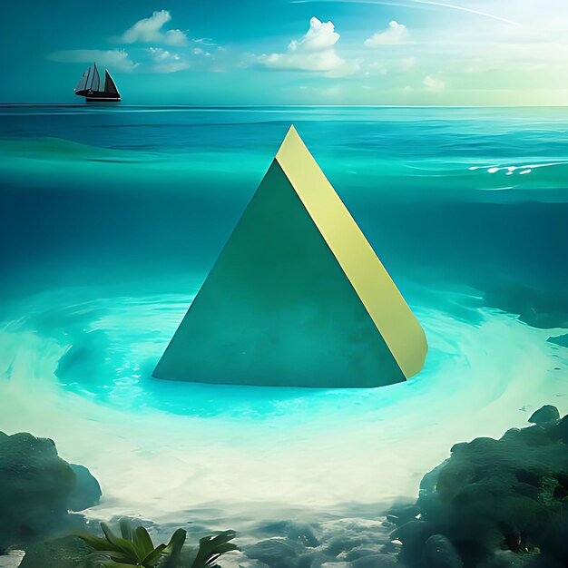 Bermuda driehoek mysterie ai gegenereerd