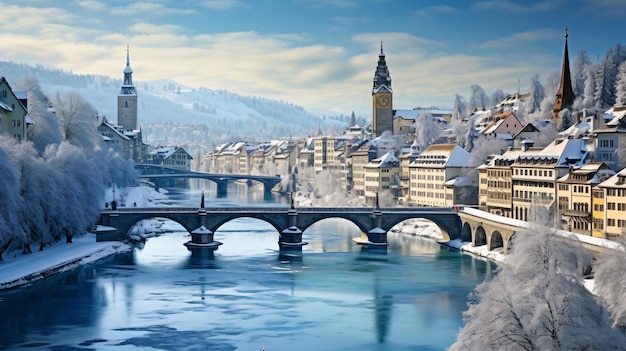 Bern in winter