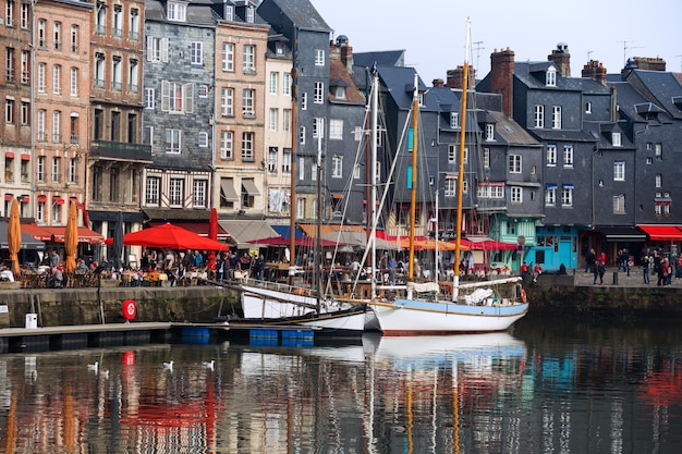 Beroemde Franse stad Honfleur