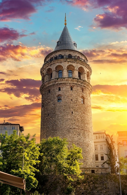 Beroemde Galata-toren