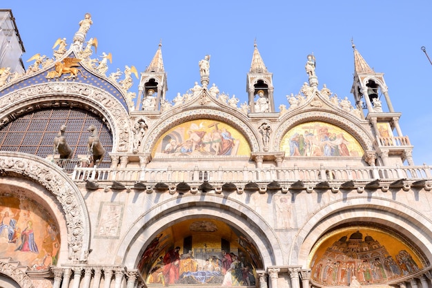 Foto beroemde italiaanse stad venetië