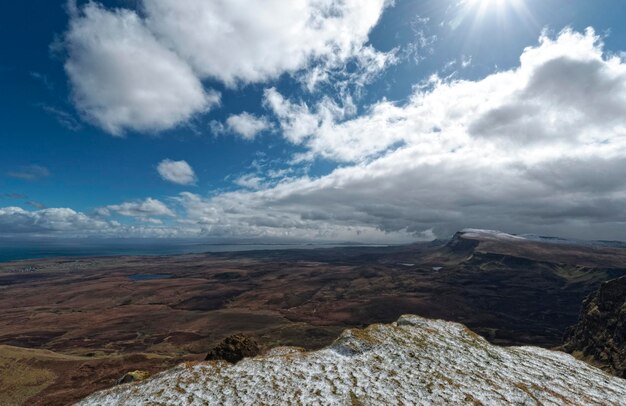 beroemde Quiraing in Schotland