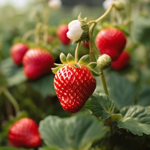 Berry Bliss The Irresistible Charm of Strawberries