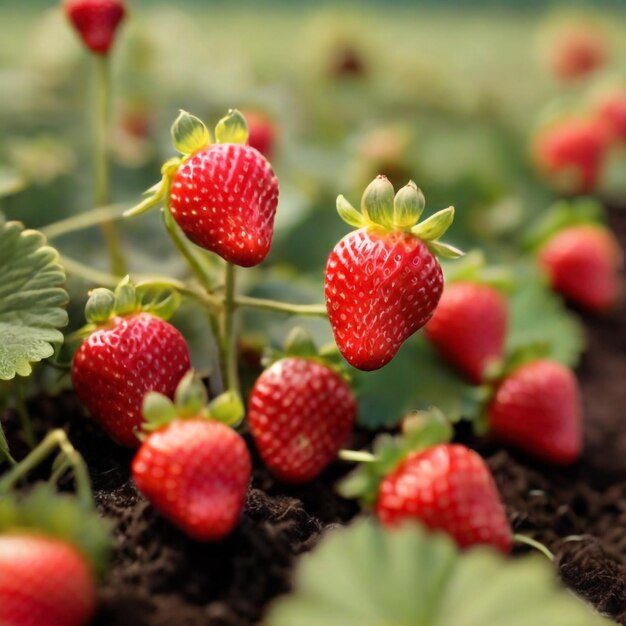 Berry Bliss The Irresistible Charm of Strawberries