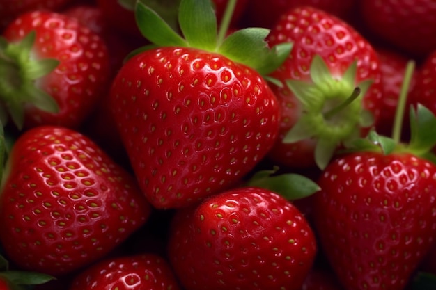 Berry Bliss The Juicy Symphony of Fresh Strawberries