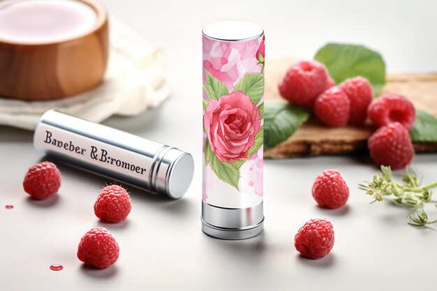 Berry Bliss SelfCare Whimsical Beauty Product Label
