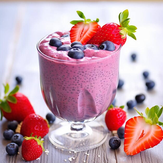 Berry Chia Smoothie