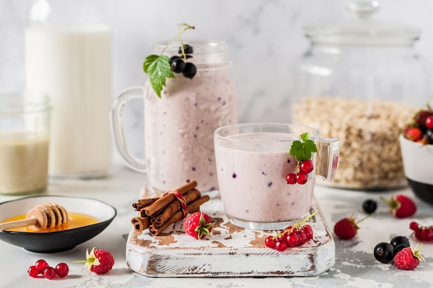 Berry en Tahini Smoothie