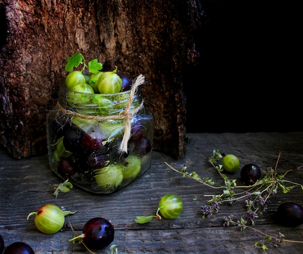 Berry kruisbessen zomer