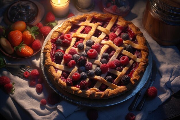 berry pie