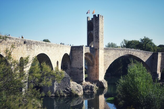 Photo besalu medieval town of la garrotxa girona