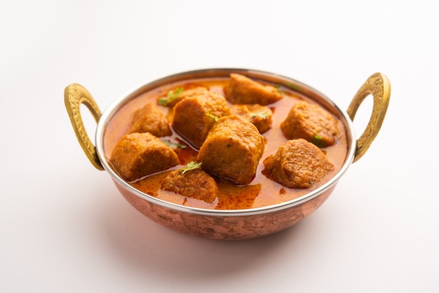 Besan Gatte Ki Sabzi or Gatta Curry Recipe, popular rajasthani menu for lunch or dinner