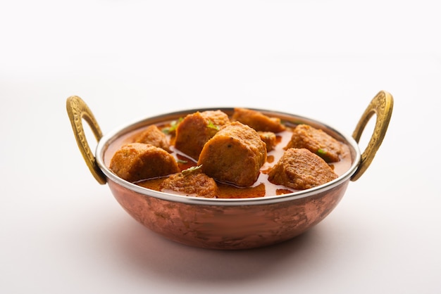 Besan Gatte Ki Sabzi or Gatta Curry Recipe, popular rajasthani menu for lunch or dinner