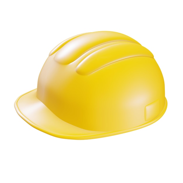 BESCHERMENDE HELM PICTOGRAM 3D ILLUSTRATIE CLIPART