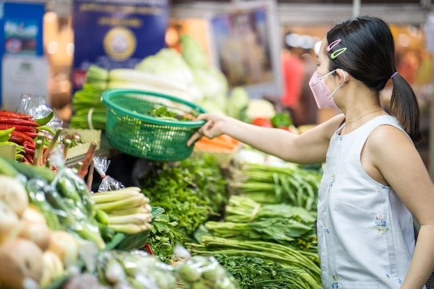 beschermende verkoop pandemie vegetarische gezichtswinkel