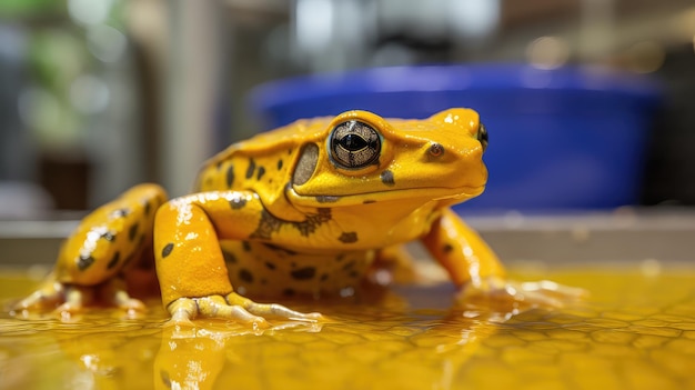 Bescherming Panamese gouden kikker