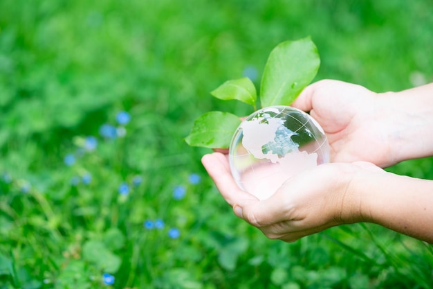 Bescherming van de aarde en duurzame ecologische ontwikkeling