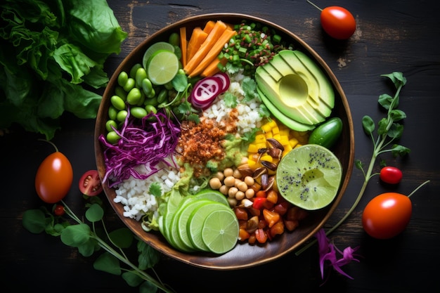 Best Buddha Bowl dinner Recipe Food Photography