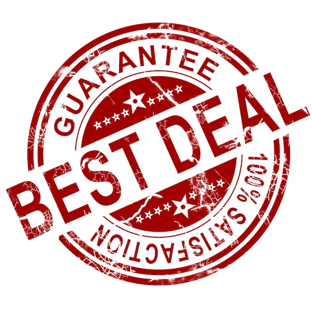 Photo best deal stamp