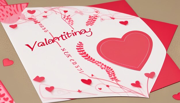 Foto best designe valentines background card