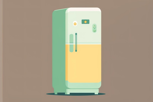 Лучшая плоская иконка для холодильника Generative AI