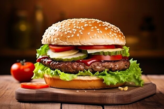 Photo best hamburger ever