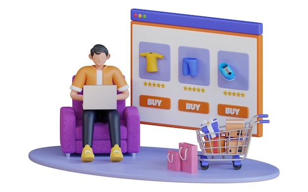 the best high quality illustrations for ecommerce store marketing and google ads