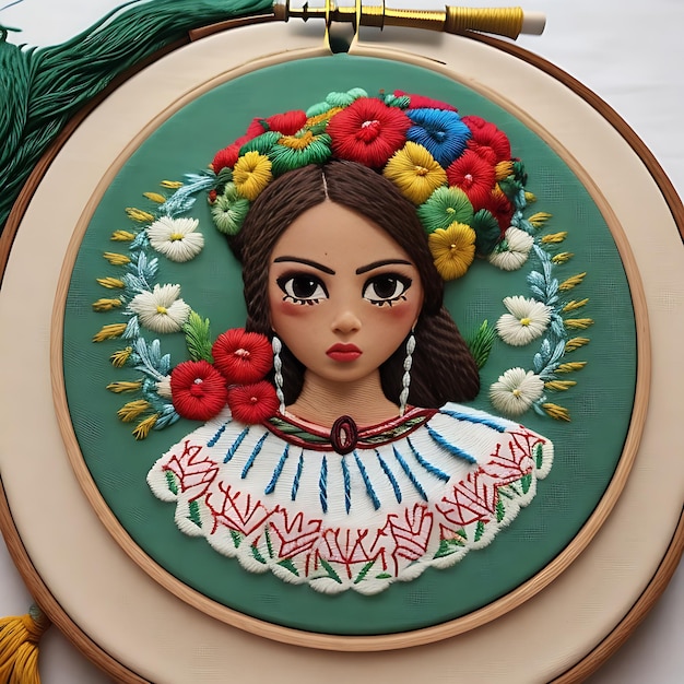 Best mexican embroidery Generative AI