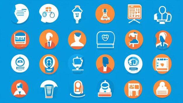 Best practices icon set Containing workflow guidelines performance standards improvement proto