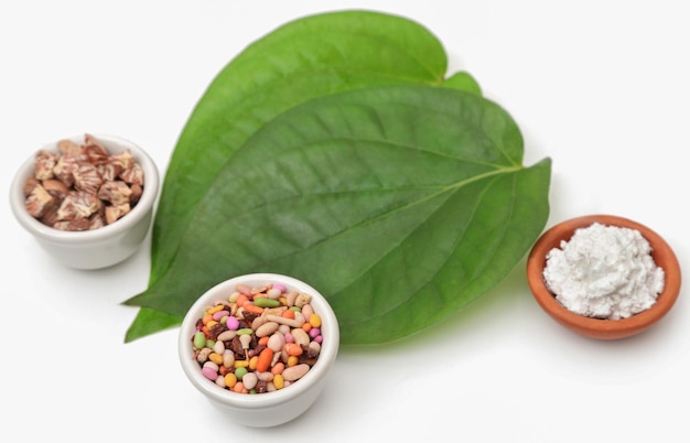 Betel leaf and its spices