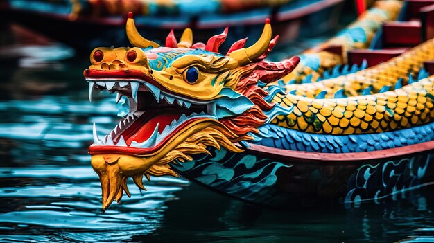 Betoverende drakenbootshow in Generatieve AI in China