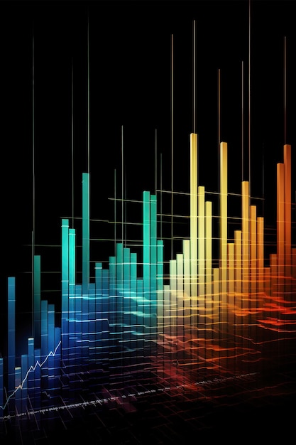 Beurskaart transactieanalyse investeringsfinanciering aandelenmarkt financiële of valutagrafiek marktgrafiek crisisverliezen groei inkomen en winst winnen de trend