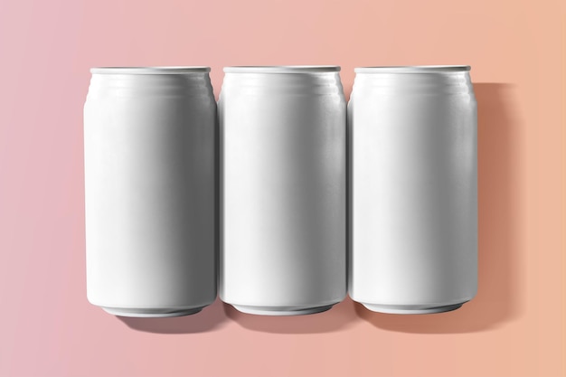 飲み物のモックアップ 透明なデザイン