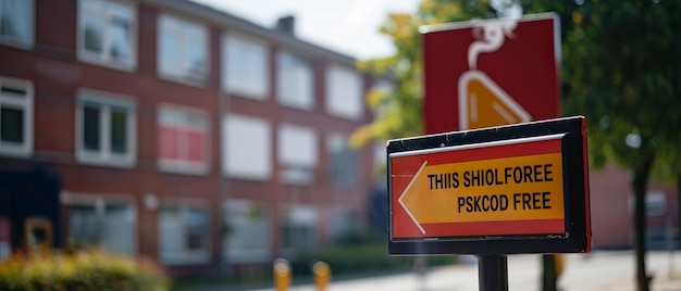 Bevordering van een gezonde omgeving rookvrij schoolterrein in Almere Nederland