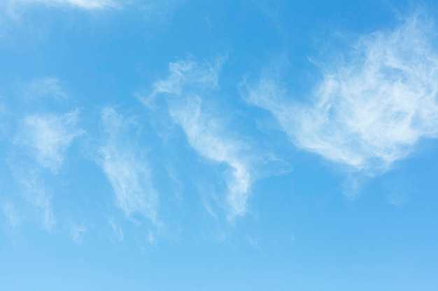 Bewolkte blauwe hemelachtergrond in de middag