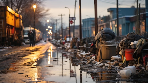 Beyond Desolation The Struggle of Poverty Amidst Mountains of Waste Generative AI