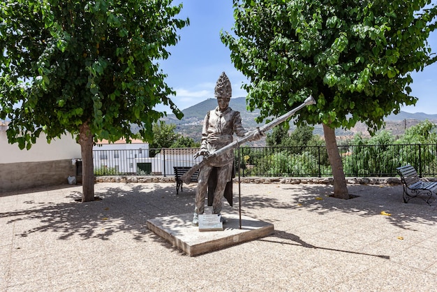 Beznar musketiersstandbeeld in Granada