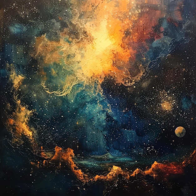 BFantasy Nebula Landscape