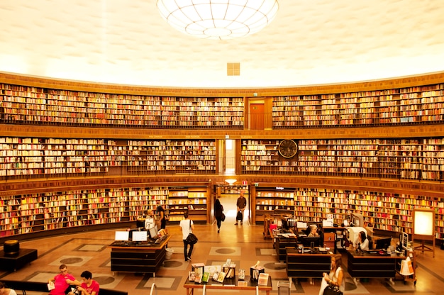 Foto bibliotheek van stockholm