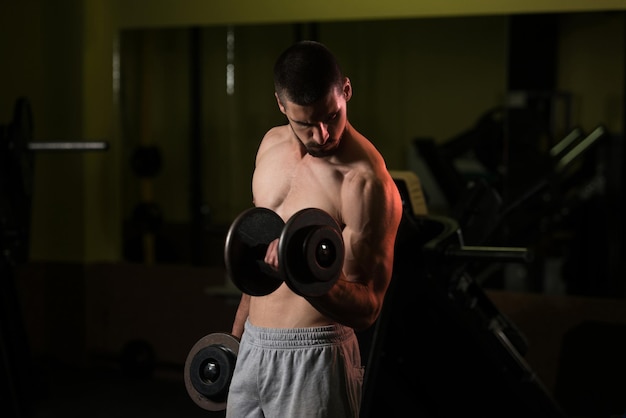 Biceps Exercise With Dumbbell