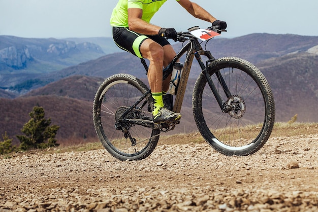 bicycle on field