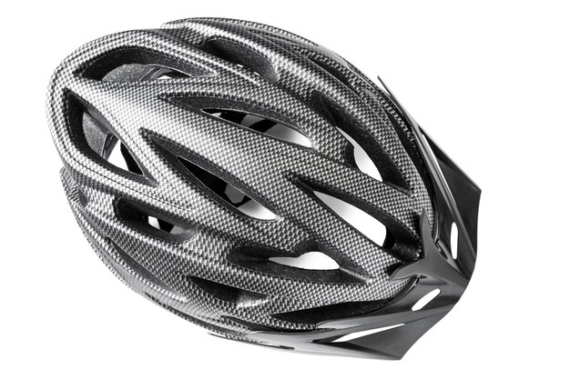 Bicycle helmet isolated